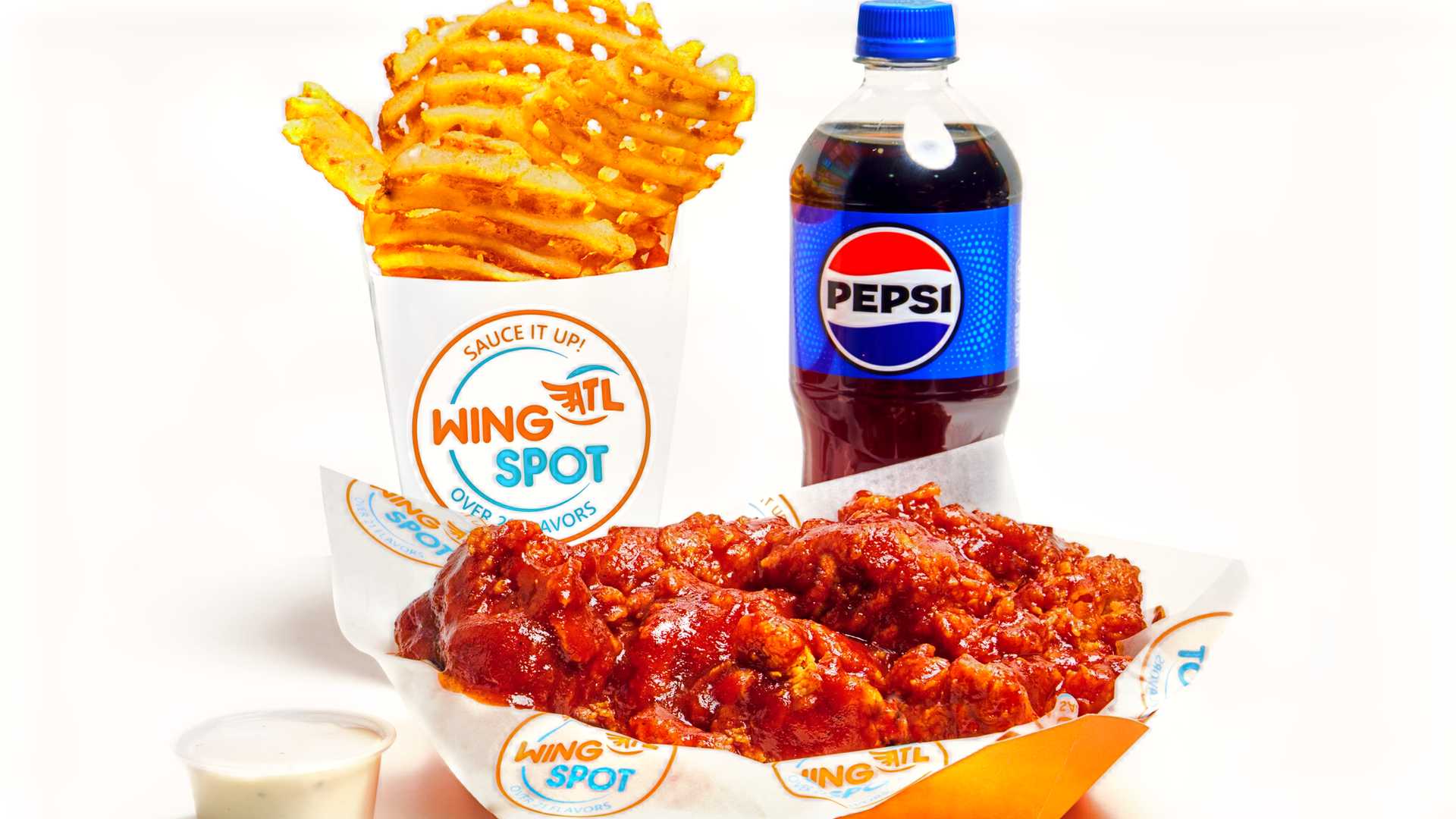 6pc Boneless Wings Combo